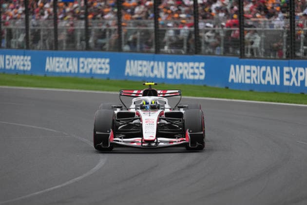 F1 Grand Prix Of Australia - Qualifying Oliver Bearman of Great Britain drives the (87) Haas F1 VF-26 Ferrari on track during qualifying ahead of the F1 Grand Prix of Australia at Albert Park Grand Prix Circuit in Melbourne, Australia, on March 7, 2026. Melbourne Australia  Copyright: xNorvikxAlaverdianx originalFilename:alaverdian-f1grandp260307_npzJY.jpg