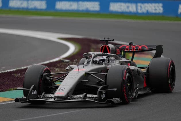 F1 Grand Prix Of Australia - Qualifying Nico Hulkenberg of Germany drives the (27) Audi F1 Team R26 on track during qualifying ahead of the F1 Grand Prix of Australia at Albert Park Grand Prix Circuit in Melbourne, Australia, on March 7, 2026. Melbourne Australia  Copyright: xNorvikxAlaverdianx originalFilename:alaverdian-f1grandp260307_npAEL.jpg