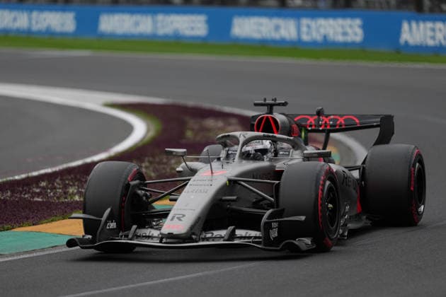 F1 Grand Prix Of Australia - Qualifying Nico Hulkenberg of Germany drives the (27) Audi F1 Team R26 on track during qualifying ahead of the F1 Grand Prix of Australia at Albert Park Grand Prix Circuit in Melbourne, Australia, on March 7, 2026. Melbourne Australia  Copyright: xNorvikxAlaverdianx originalFilename:alaverdian-f1grandp260307_npCUg.jpg