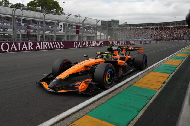 F1 Grand Prix Of Australia - Qualifying Lando Norris of Great Britain drives the McLaren MCL40 Mercedes on track during qualifying ahead of the F1 Grand Prix of Australia at Albert Park Grand Prix Circuit in Melbourne, Australia, on March 7, 2026. Melbourne Australia  Copyright: xNorvikxAlaverdianx originalFilename:alaverdian-f1grandp260307_npR7R.jpg