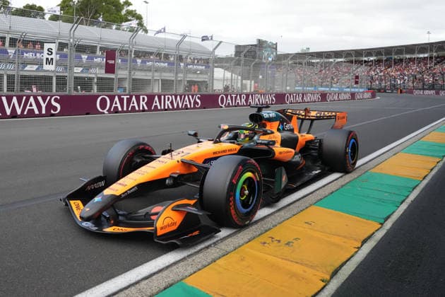 F1 Grand Prix Of Australia - Qualifying Oscar Piastri of Australia drives the McLaren MCL40 Mercedes on track during qualifying ahead of the F1 Grand Prix of Australia at Albert Park Grand Prix Circuit in Melbourne, Australia, on March 7, 2026. Melbourne Australia  Copyright: xNorvikxAlaverdianx originalFilename:alaverdian-f1grandp260307_npJQA.jpg