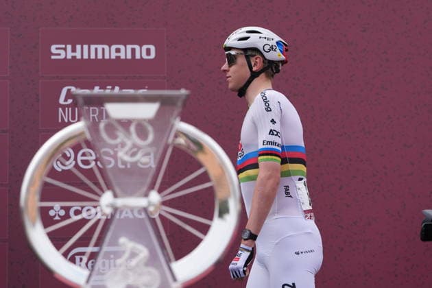 POGACAR Tadej during the Strade Bianche man (White Roads) a 133 km one day race from and to Siena (Tuscany), Italy - Saturday March 7, 2025 - - cycling  Copyright: xSpada LaPressex