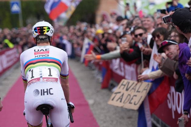 POGACAR Tadej during the Strade Bianche man (White Roads) a 133 km one day race from and to Siena (Tuscany), Italy - Saturday March 7, 2025 - - cycling  Copyright: xSpada LaPressex