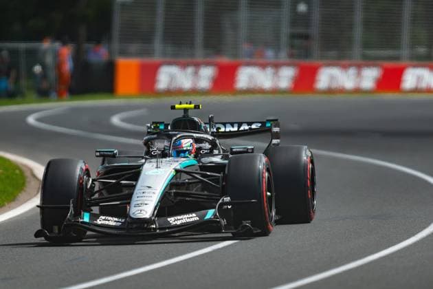 Formula 1 Qatar Airways Australian Grand Prix 2026 Levi Erb OVERTAKE MAXPPP - Melbourne 07 03 2026 12 ANTONELLI Kimi (ita), Mercedes-AMG PETRONAS Formula One Team, action at the Formula 1 Qatar Airways Australian Grand Prix 2026, the 1st round of the 2026 FIA Formula 1 World Championship, WM, Weltmeisterschaft at the Albert Park Circuit in Melbourne, Australia, from 5 to 8 March 2026 Melbourne Albert Park Circuit Australia  Copyright: xOVERTAKE MAXPPPxLevixErbx OVT202603079976 OVT202603079976