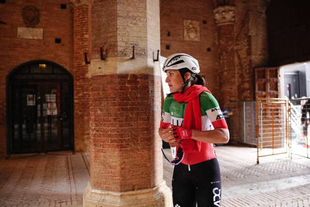 LONGO BORGHINI Elisa after the Strade Bianche Woman Elite (White Roads) a 133 km one day race from and to Siena - Tuscany,- Saturday March 7, 2025, Italy. - cycling  Copyright: xMarcoxAlpozzi xLaPressex
