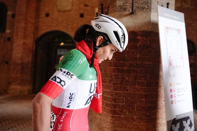 LONGO BORGHINI Elisa after the Strade Bianche Woman Elite (White Roads) a 133 km one day race from and to Siena - Tuscany,- Saturday March 7, 2025, Italy. - cycling  Copyright: xMarcoxAlpozzi xLaPressex