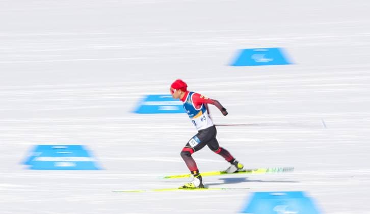 (260307) -- TESERO, March 7, 2026 -- Cai Jiayun of China competes during the men s sprint standing final of para biathon at the Milan-Cortina 2026 Paralympic Winter games, Winterspiele,Spiele, Summer games in Tesero, Italy, March 7, 2026. ) (SP)ITALY-TESERO-PARALYMPIC WINTER GAMES-PARA BIATHLON-MEN S SPRINT STANDING LianxZhen 