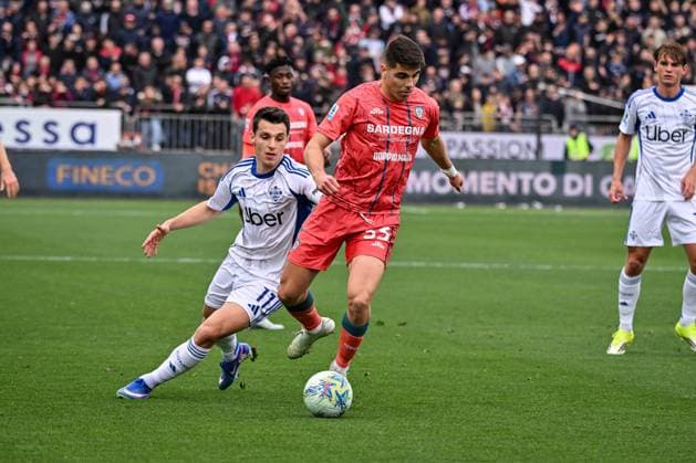 CALCIO - Serie A - Cagliari Calcio vs Como 1907 Adam Obert of Cagliari Calcio during Cagliari Calcio vs Como 1907, Italian soccer Serie A match in Cagliari, Italy, March 07 2026 Cagliari Italy  Copyright: xIPAxSport ABACAx