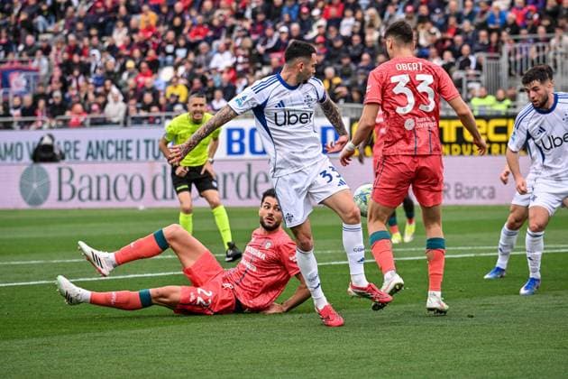 CALCIO - Serie A - Cagliari Calcio vs Como 1907 Lucas Da Cunha of Como 1907 during Cagliari Calcio vs Como 1907, Italian soccer Serie A match in Cagliari, Italy, March 07 2026 Cagliari Italy  Copyright: xIPAxSport ABACAx