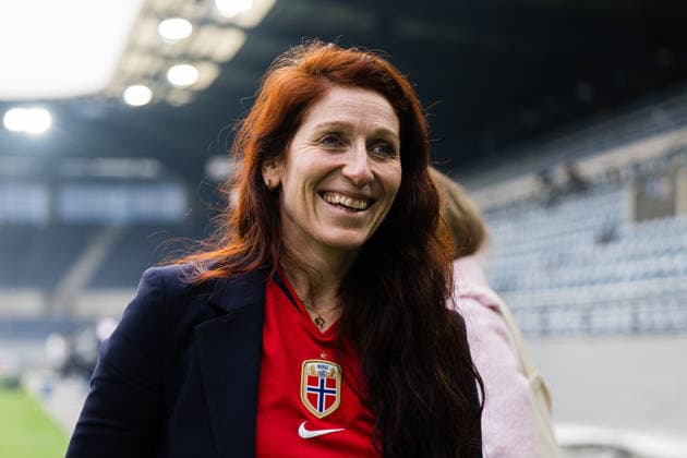 260307 Lise Klaveness, president of the Norwegian Football Association (NFF), at a press conference, PK, Pressekonferenz on March 7, 2026 in Stavanger. Photo: Marius Simensen BILDBYRAN Cop 238 bbeng dam football fotball fotboll norge norway press conference pressekonferanse soccer *** 260307 Lise Klaveness, president of the Norwegian Football Association NFF , at a press conference on March 7, 2026 in Stavanger Photo Marius Simensen BILDBYRAN Cop 238 bbeng dam football fotball fotboll norge norway press conference pressekonferanse soccer  Copyright: MARIUSxSIMENSEN BB260307ZX056