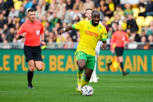 FC Nantes v Angers SCO - Ligue 1 McDonald s 2025 2026 37 Ignatius GANAGO (fcn) during the Ligue 1 McDonald s match between Nantes and Angers at Stade de la Beaujoire on March 8, 2026 in Nantes, France. Nantes France  Copyright: xFEPx 776348311