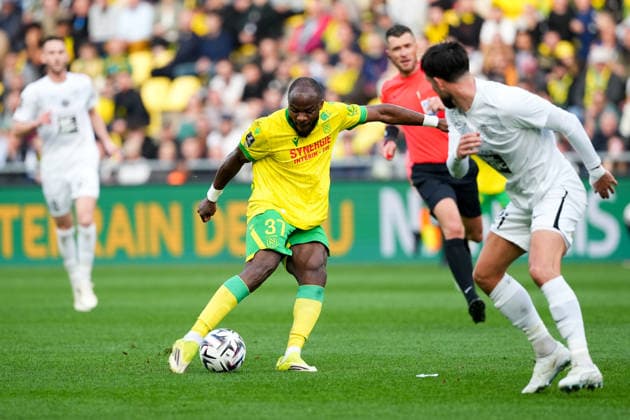 FC Nantes v Angers SCO - Ligue 1 McDonald s 2025 2026 37 Ignatius GANAGO (fcn) during the Ligue 1 McDonald s match between Nantes and Angers at Stade de la Beaujoire on March 8, 2026 in Nantes, France. Nantes France  Copyright: xFEPx 776348311