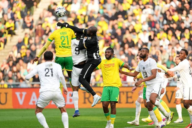 FC Nantes v Angers SCO - Ligue 1 McDonald s 2025 2026 12 Herve KOFFI (sco) during the Ligue 1 McDonald s match between Nantes and Angers at Stade de la Beaujoire on March 8, 2026 in Nantes, France. Nantes France  Copyright: xFEPx 776348311