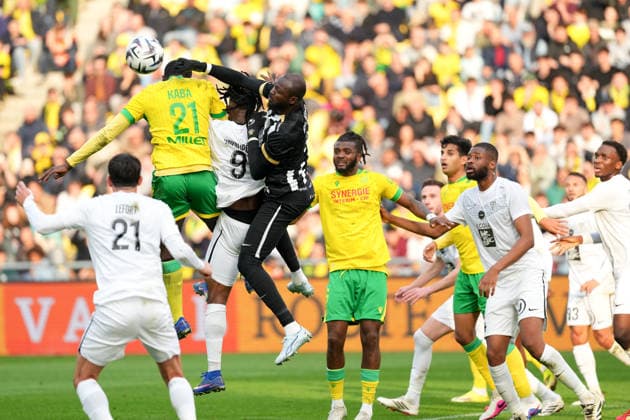 FC Nantes v Angers SCO - Ligue 1 McDonald s 2025 2026 12 Herve KOFFI (sco) during the Ligue 1 McDonald s match between Nantes and Angers at Stade de la Beaujoire on March 8, 2026 in Nantes, France. Nantes France  Copyright: xFEPx 776348311