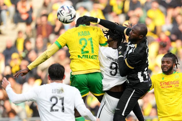 FC Nantes v Angers SCO - Ligue 1 McDonald s 2025 2026 12 Herve KOFFI (sco) during the Ligue 1 McDonald s match between Nantes and Angers at Stade de la Beaujoire on March 8, 2026 in Nantes, France. Nantes France  Copyright: xFEPx 776348311