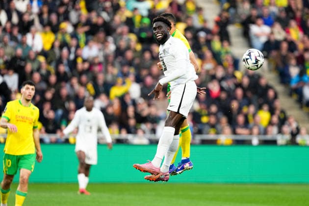 FC Nantes v Angers SCO - Ligue 1 McDonald s 2025 2026 02 Carlens ARCUS (sco) during the Ligue 1 McDonald s match between Nantes and Angers at Stade de la Beaujoire on March 8, 2026 in Nantes, France. Nantes France  Copyright: xFEPx 776348311