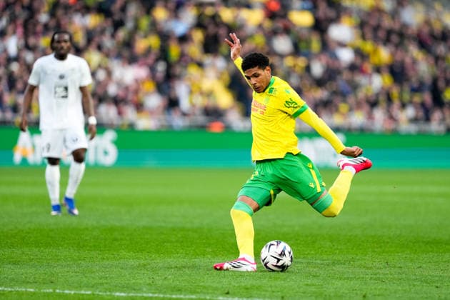 FC Nantes v Angers SCO - Ligue 1 McDonald s 2025 2026 17 Dehmaine ASSOUMANI (fcn) during the Ligue 1 McDonald s match between Nantes and Angers at Stade de la Beaujoire on March 8, 2026 in Nantes, France. Nantes France  Copyright: xFEPx 776348311