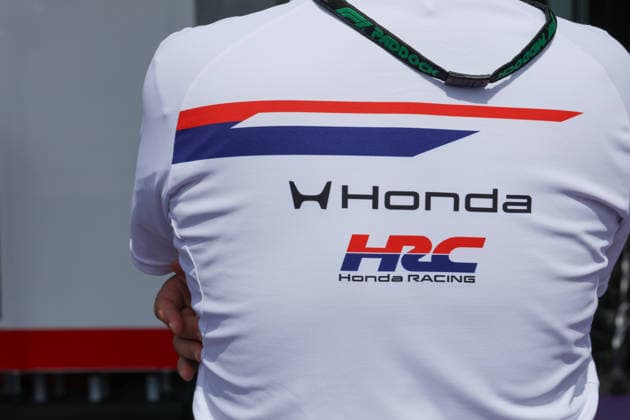 Honda Racing logo during the 2026 Formula One Australian Grand Prix at Albert Park Circuit on 07 March 2026 in Melbourne, Australia. (Photo by Philippe Nanchino Eurasia Images) Melbourne Albert Park Circuit Australia