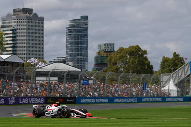 87 Oliver Bearman (GBR) TGR Haas F1 Team (USA) Haas VF-26 Ferrari during the 2026 Formula One Australian Grand Prix at Albert Park Circuit on 07 March 2026 in Melbourne, Australia. (Photo by Philippe Nanchino Eurasia Images) Melbourne Albert Park Circuit Australia