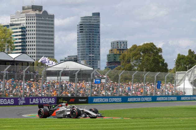 5 Gabriel Bortoleto (BRE) Audi Revolut F1 Team (DEU) Audi R26 during the 2026 Formula One Australian Grand Prix at Albert Park Circuit on 07 March 2026 in Melbourne, Australia. (Photo by Philippe Nanchino Eurasia Images) Melbourne Albert Park Circuit Australia