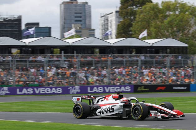 31 Esteban Ocon (FRA) TGR Haas F1 Team (USA) Haas VF-26 Ferrari during the 2026 Formula One Australian Grand Prix at Albert Park Circuit on 07 March 2026 in Melbourne, Australia. (Photo by Philippe Nanchino Eurasia Images) Melbourne Albert Park Circuit Australia