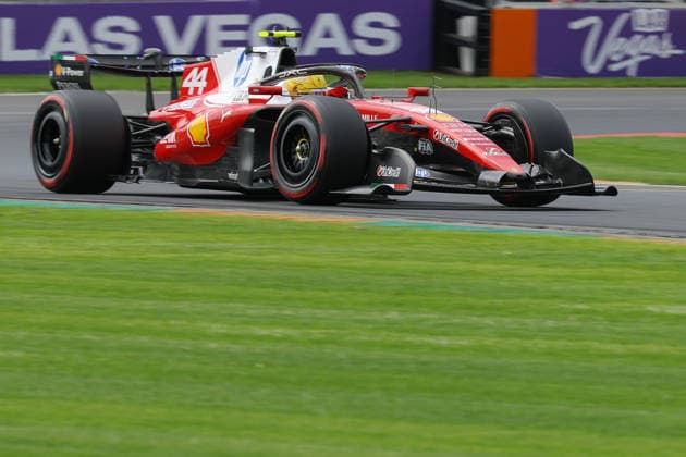 44 Lewis Hamilton (GBR) Scuderia Ferrari HP (ITA) Ferrari SF-26 during the 2026 Formula One Australian Grand Prix at Albert Park Circuit on 07 March 2026 in Melbourne, Australia. (Photo by Philippe Nanchino Eurasia Images) Melbourne Albert Park Circuit Australia