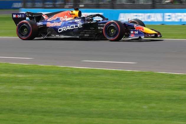 3 Max Verstappen (NLD) Oracle Red Bull Racing (AUT) Red Bull RB22 RBPT-Ford during the 2026 Formula One Australian Grand Prix at Albert Park Circuit on 07 March 2026 in Melbourne, Australia. (Photo by Philippe Nanchino Eurasia Images) Melbourne Albert Park Circuit Australia