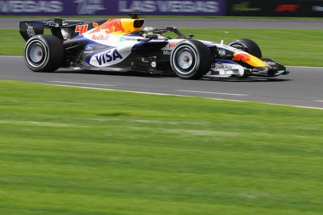 41 Arvid Lindblad (GBR) Visa Cash App Racing Bulls Formula One Team (ITA) Racing Bulls VCARB 03 RBPT-Ford during the 2026 Formula One Australian Grand Prix at Albert Park Circuit on 07 March 2026 in Melbourne, Australia. (Photo by Philippe Nanchino Eurasia Images) Melbourne Albert Park Circuit Australia