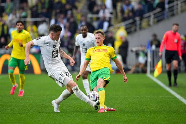 FC Nantes v Angers SCO - Ligue 1 McDonald s 2025 2026 03 Nicolas COZZA (fcn) during the Ligue 1 McDonald s match between Nantes and Angers at Stade de la Beaujoire on March 8, 2026 in Nantes, France. Nantes France  Copyright: xFEPx 776348311