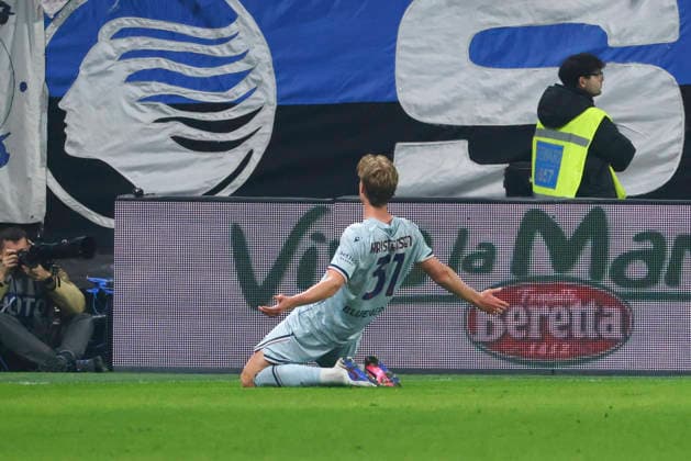 Atalanta BC v Udinese Calcio - Serie A Thomas Kristensen plays during the Serie A match between Atalanta BC and Udinese in Bergamo, Italy, on March 7, 2026, at New Balance Arena Bergamo Bergamo Italy  Copyright: xMairoxCinquettix originalFilename:cinquetti-atalanta260307_npQyG.jpg
