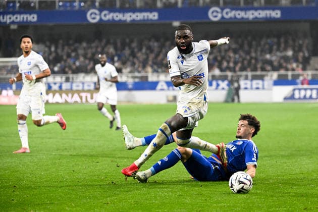 AJ Auxerre v RC Strasbourg Alsace - Ligue 1 McDonald s 2025 2026 10 Lassine SINAYOKO (aja) during the Ligue 1 McDonald s match between AJ Auxerre and RC Strasbourg Alsace at Stade Abbe Deschamps on March 7, 2026 in Auxerre, France. Auxerre France  Copyright: xFEPx 776348310