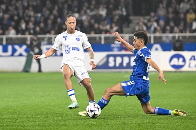 AJ Auxerre v RC Strasbourg Alsace - Ligue 1 McDonald s 2025 2026 05 Kevin DANOIS (aja) during the Ligue 1 McDonald s match between AJ Auxerre and RC Strasbourg Alsace at Stade Abbe Deschamps on March 7, 2026 in Auxerre, France. Auxerre France  Copyright: xFEPx 776348310
