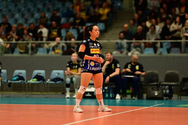 Volleyball I Frauen I Saison 2025-2026 I Bundesliga I Hauptrunde I ETV Hamburger Volksbank Volleys - VfB 91 Suhl I 07.03.2026 Xiang-Chen Lai (20, VfB Suhl LOTTO Thüringen) Hamburg CU-Arena Hamburg Deutschland Copyright: xLobeca FelixxSchlikisx