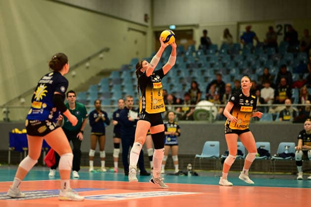 Volleyball I Frauen I Saison 2025-2026 I Bundesliga I Hauptrunde I ETV Hamburger Volksbank Volleys - VfB 91 Suhl I 07.03.2026 Mackenzie Foley (8, VfB Suhl LOTTO Thüringen) Hamburg CU-Arena Hamburg Deutschland Copyright: xLobeca FelixxSchlikisx