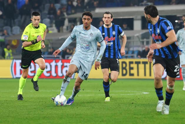Atalanta BC v Udinese Calcio - Serie A Arthur Atta plays during the Serie A match between Atalanta BC and Udinese in Bergamo, Italy, on March 7, 2026, at New Balance Arena Bergamo Italy  Copyright: xMairoxCinquettix originalFilename:cinquetti-atalanta260307_npT0a.jpg