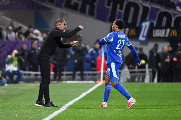 Toulouse FC v Olympique de Marseille - Ligue 1 McDonald s 2025 2026 Habib BEYE (Entraineur Marseille OM) during the Ligue 1 McDonald s match between Toulouse and Marseille at Stadium de Toulouse on March 7, 2026 in Toulouse, France. Toulouse France  Copyright: xFEPx 776348312