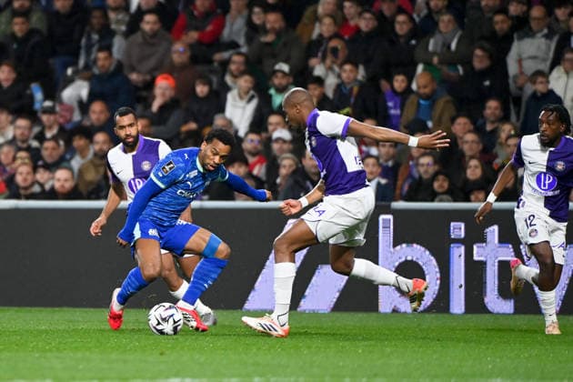 Toulouse FC v Olympique de Marseille - Ligue 1 McDonald s 2025 2026 27 Quinten TIMBER (om) during the Ligue 1 McDonald s match between Toulouse and Marseille at Stadium de Toulouse on March 7, 2026 in Toulouse, France. Toulouse France  Copyright: xFEPx 776348312