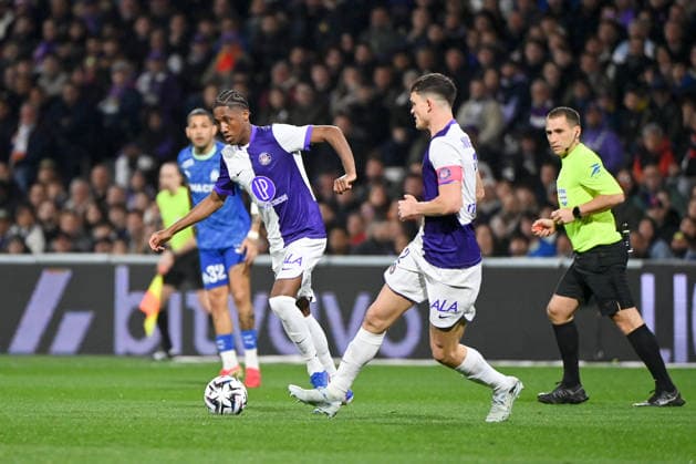 Toulouse FC v Olympique de Marseille - Ligue 1 McDonald s 2025 2026 18 Pape Demba DIOP (tfc) during the Ligue 1 McDonald s match between Toulouse and Marseille at Stadium de Toulouse on March 7, 2026 in Toulouse, France. Toulouse France  Copyright: xFEPx 776348312