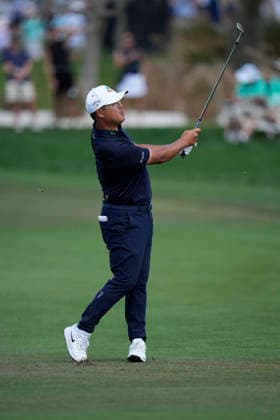 March 7, 2026, Orlando, Florida, USA: March 7, 2026, Orlando, Florida.Si Woo Kim (South Korea) hits a wedge from the 8th fairway during the third round of the Arnold Palmer Invitational at the Bay Hill Club and Lodge. PGA, Golf Herren Tour 2026: Arnold Palmer Invitational  - ZUMAd212 20260307_zsp_d212_008 Copyright: xRichardxDolex