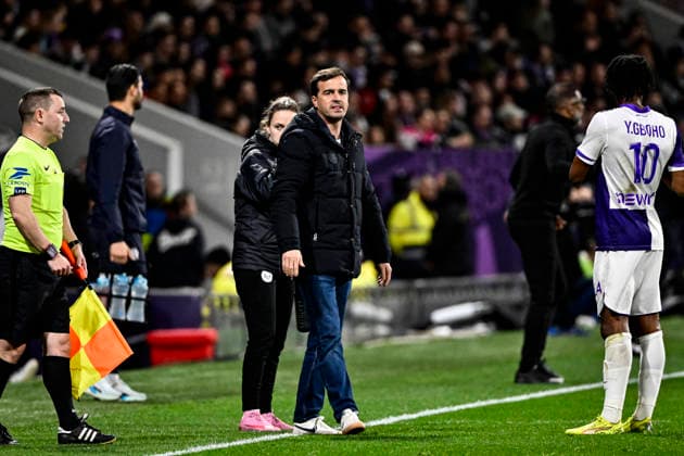FOOTBALL : Toulouse vs OM - 25eme Journee de Ligue1 McDonald S - Toulouse - 07 03 2026 Carles Martinez Novell (tfc) Toulouse  Copyright: xThierryxBretonx