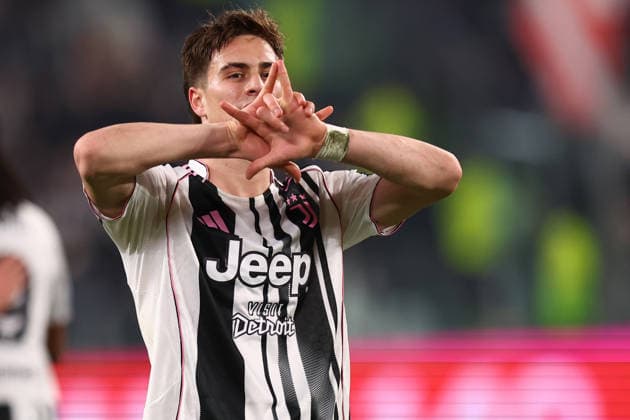 Juventus Fc - Pisa SC Kenan Yildiz of Juventus Fc celebrates after scoring a goal during the Serie A match beetween Juventus Fc and Pisa SC at Allianz Stadium on March 7, 2026 in Turin, Italy . Torino Allianz Stadium Italy Copyright: xMarcoxCanonierox