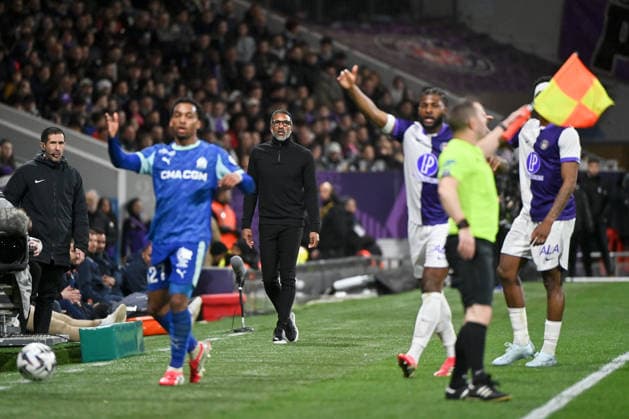 Toulouse FC v Olympique de Marseille - Ligue 1 McDonald s 2025 2026 Habib BEYE (Entraineur Marseille OM) during the Ligue 1 McDonald s match between Toulouse and Marseille at Stadium de Toulouse on March 7, 2026 in Toulouse, France. Toulouse France  Copyright: xFEPx 776348312