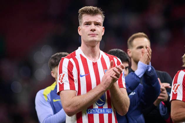 Atletico de Madrid s Alexander Sorloth celebrates a win during La Liga match. March 07 ,2026. (20260307072)