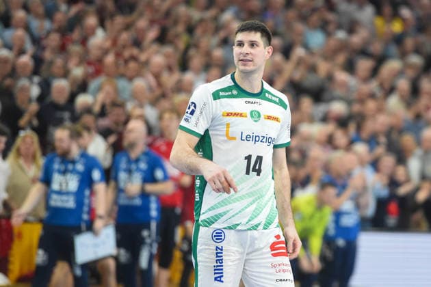 Handball I Herren I Saison 2025-2026 I Bundesliga I 24. Spieltag I SG Flensburg-Handewitt - SC DHfK Leipzig I 07.03.2026 Marko Mamic (14, SC DHfK Leipzig) Copyright: xLobeca JanxKirschnerx