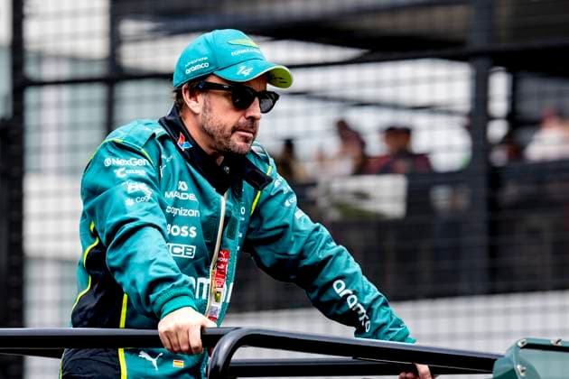 MELBOURNE - Formula 1 driver Fernando Alonso of Aston Martin Aramco Formula 1 Team during the Formula 1 Melbourne race at Albert Park on March 8, 2025 in Melbourne, Australia. (Photo by DeFodi Images) -