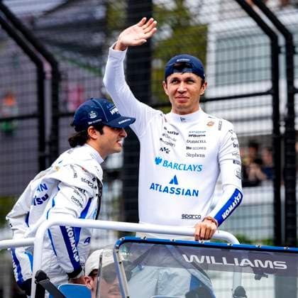 MELBOURNE - Formula 1 driver Alexander Albon of Atlassian Williams F1 Team during the Formula 1 Melbourne race at Albert Park on March 8, 2025 in Melbourne, Australia. (Photo by DeFodi Images) -
