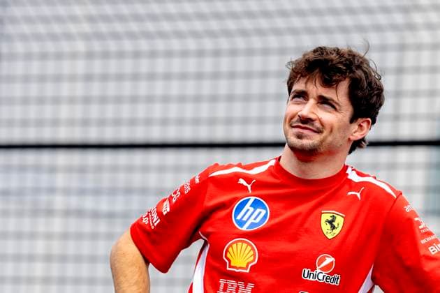 MELBOURNE - Formula 1 driver Charles Leclerc of Scuderia Ferrari HP during the Formula 1 Melbourne race at Albert Park on March 8, 2025 in Melbourne, Australia. (Photo by DeFodi Images) -