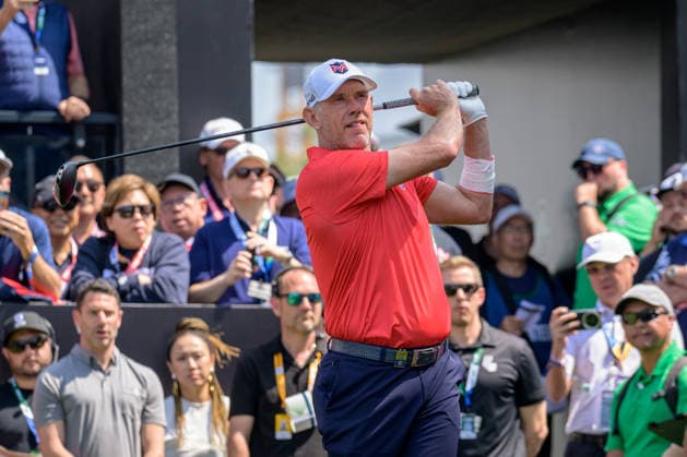 March 8, 2026, Hong Kong, Hong Kong Sar, China: Englands Lee Westwood on the 1st tee. LIV Golf Hong Kong 2026 Final Round Hong Kong China - ZUMAr144 20260308_zap_r144_029 Copyright: xJaynexRussellx