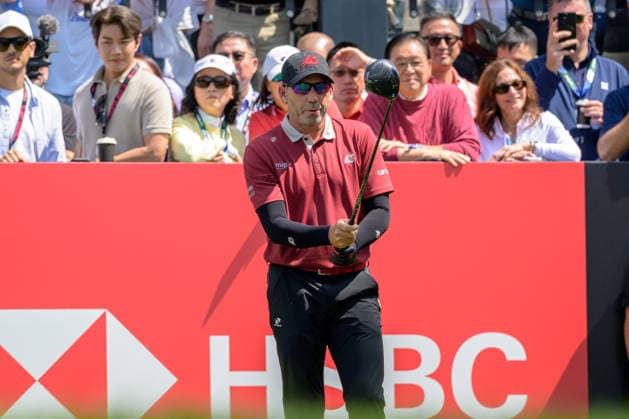 March 8, 2026, Hong Kong, Hong Kong Sar, China: Spains Sergio Garcia tees off on the 1st tee. LIV Golf Hong Kong 2026 Final Round Hong Kong China - ZUMAr144 20260308_zap_r144_030 Copyright: xJaynexRussellx