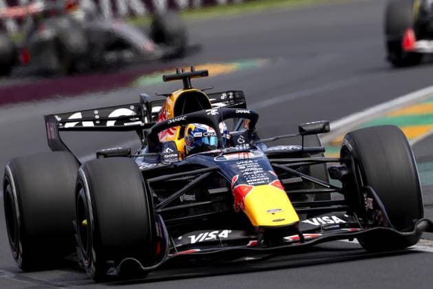 MELBOURNE - Max Verstappen (Red Bull Racing) during the race at Albert Park Circuit in the lead-up to the Australian Grand Prix. SANDER KONING ANP xVIxANPxSportx xxANPxIVx 552738209 originalFilename: 552738209.jpg